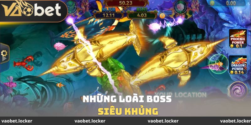 Những loài boss siêu khủng